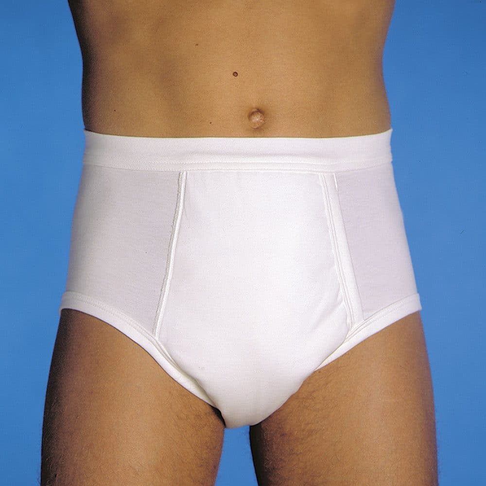 MediSet varmuusalusasu 28100 miehille, kiinteä varmuusosa, imukyky n. 190 ml.