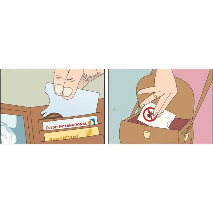 Patentoitu SafeCard-kortti on kehitetty yhteistyössä punkkeihin erikoistuneiden asiantuntijoiden kanssa. Kortti on muotoiltu siten, että sitä voi käyttää kaikkiin kehonosiin. Punkkien poistamisen helpottamiseksi SafeCardissa on suurennuslasi sekä pienempi hahlo, joka sopii nymfien, suurimman tartuttajaryhmän, poistoon. SafeCard viedään punkin alle ja kortin annetaan liukua rauhallisesti eteenpäin, ilman kääntämistä tai repimistä.