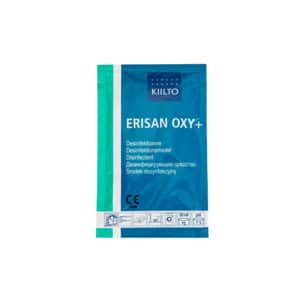 Erisan Oxy on tehokas vetyperoksidipohjainen puhdistusaine pinnoille ja välineille.