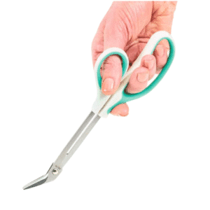 Kynsisakset pitkävartiset Easi-Grip on sopiva henkilöille, joilla on vaikeuksia yltämään leikkaamaan varpaiden kynsiä.