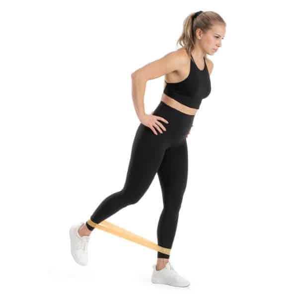 Vastuskuminauha lyhyt miniband Gymstick jalkaharjoitus