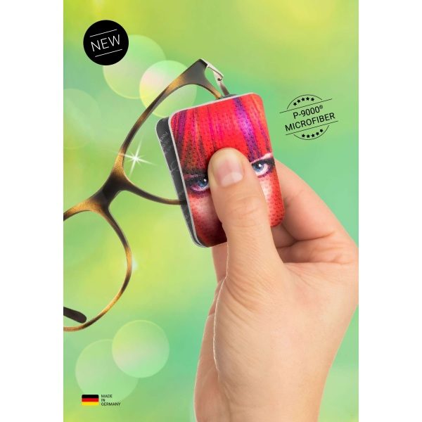 Pocketcleaner on silmälasien puhdistukseen tarkoitettu kaksinkerroin taitettu tyyny, jonka välissä linssin voi puhdistaa.