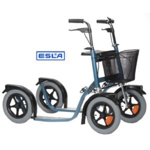 Esla Citymax 3800 potkupyörä on tukeva ja näppärästi kääntyvä potkupyörä