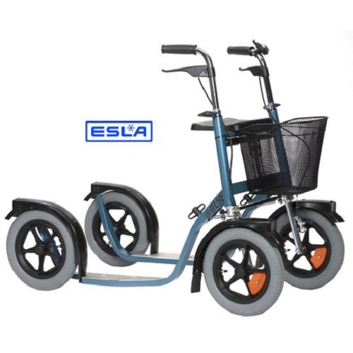 Esla Citymax 3800 potkupyörä on tukeva ja näppärästi kääntyvä potkupyörä