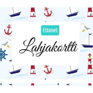 Lahjakortti Ettonet - Meri teemalla lahjakortti Ettonet verkkokauppaan.