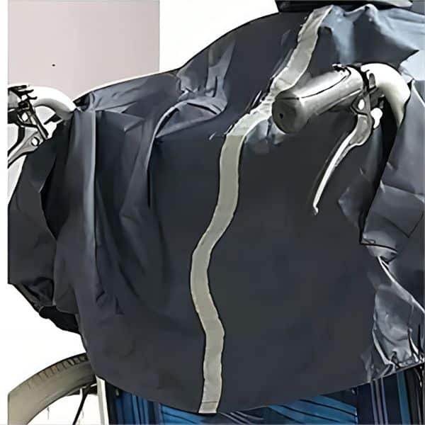 Sadeviitta pyörätuoliin yhdenkoon takaa