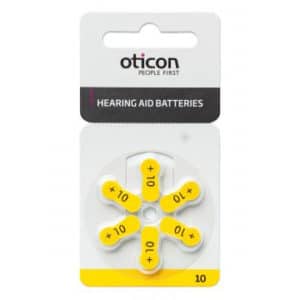 Paristo Oticon 10 kuulokojeeseen.