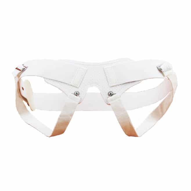 Nivustyrävyö takaisin painettavaan nivustyrään.