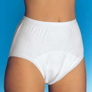 Suoja-alushousut miehille ja naisille. Käytetään erillisen teippivaipan kanssa.