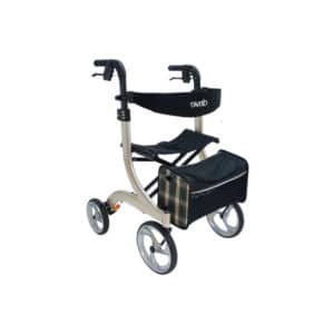 Rollaattori Nitro L. Hieman isompi ja tukevampi versio rollaattorista Nitro. Sopii pitkille henkilöille.