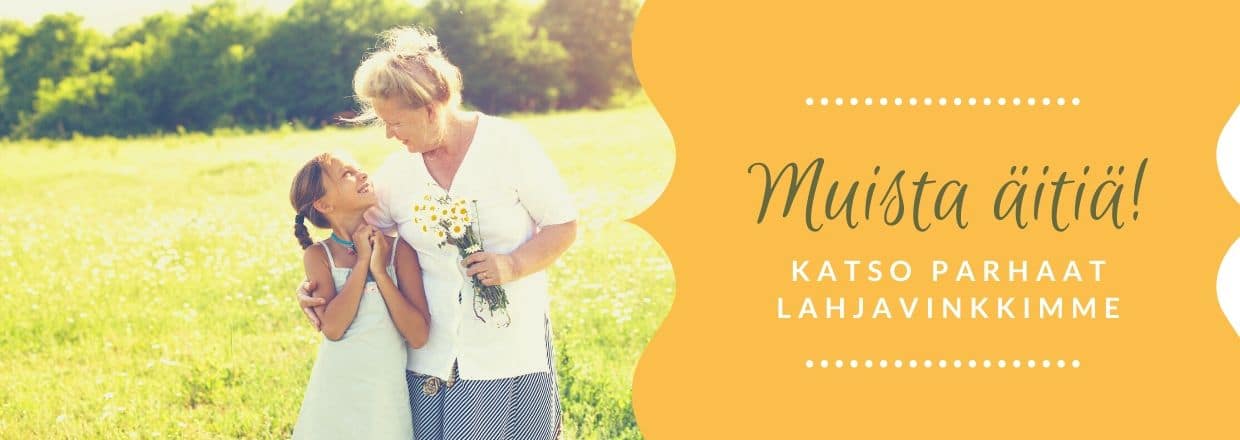 Hyvinvoinnin apuvälineet äitienpäivälahjaksi Ettonetilta.