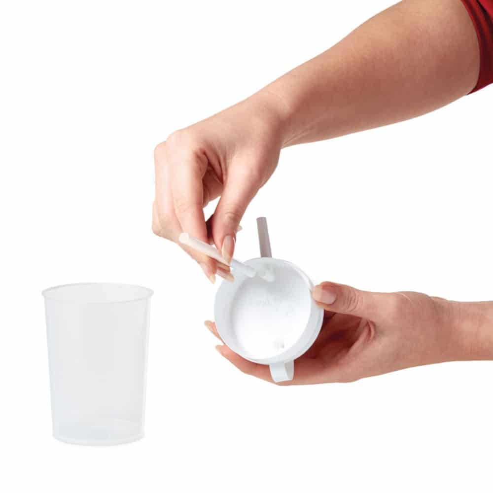 Nokkamuki Novo 2 pilliä, miten laitat pillin.