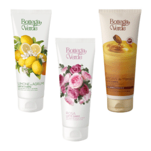 Vartalovoide Bottega Verde edistää ihon terveyttä ja tuo hyvää mieltä. Vartalovoiteet ovat ihanan tuoksuisia, hoitavia ja vegaaneja.