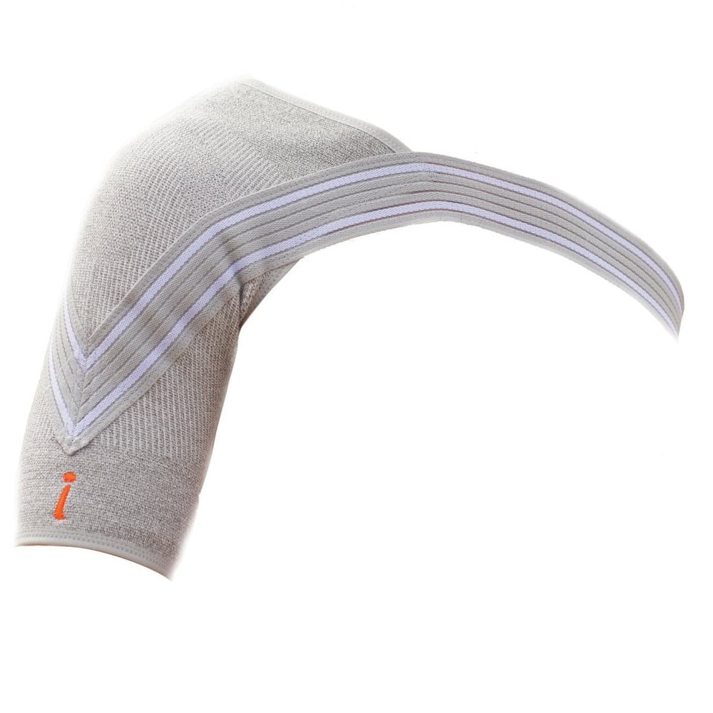 Olkatuki Incrediwear tukee olkapäätä ja lievittää särkyä, jonka aiheuttaa jäätynyt olkapää.