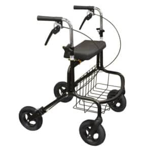 Rollaattori Mauno leveä valmistettu Suomessa.