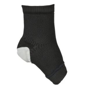 Nilkkatuki kantapäätyynyllä +physio Back on Track geelityynyillä nurja puoli sivulta