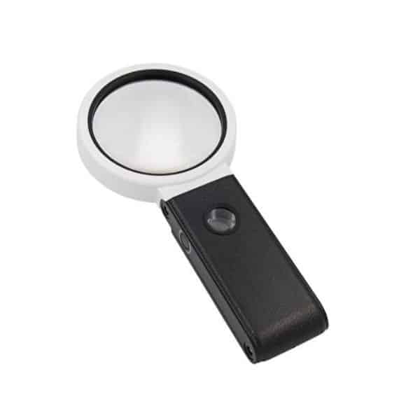 Suurennuslasi USB LED-valolla 2,5X käsikäyttöisenä
