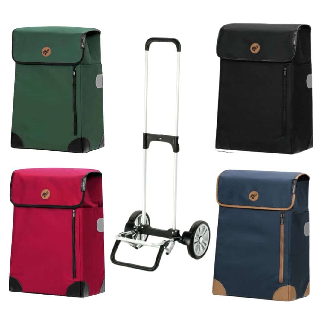 Ostoskärry Andersen Alu Star Shopper Unicolor runko ja kaikki värit