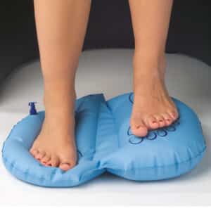 Jalkajumppari laskimoille puhallettava