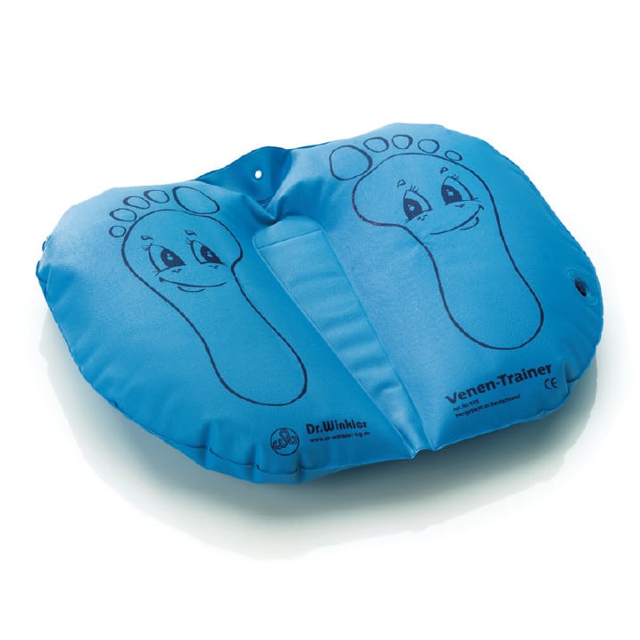 Jalkajumppari laskimoille puhallettava