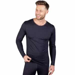 Paita pitkähihainen 100% merinovilla miehille MoserCare