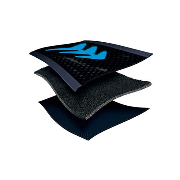 Nilkkatuki Airtex kiedottava malli kolmikerroksinen materiaali