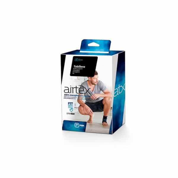 Nilkkatuki Airtex kiedottava malli tuotepakkaus