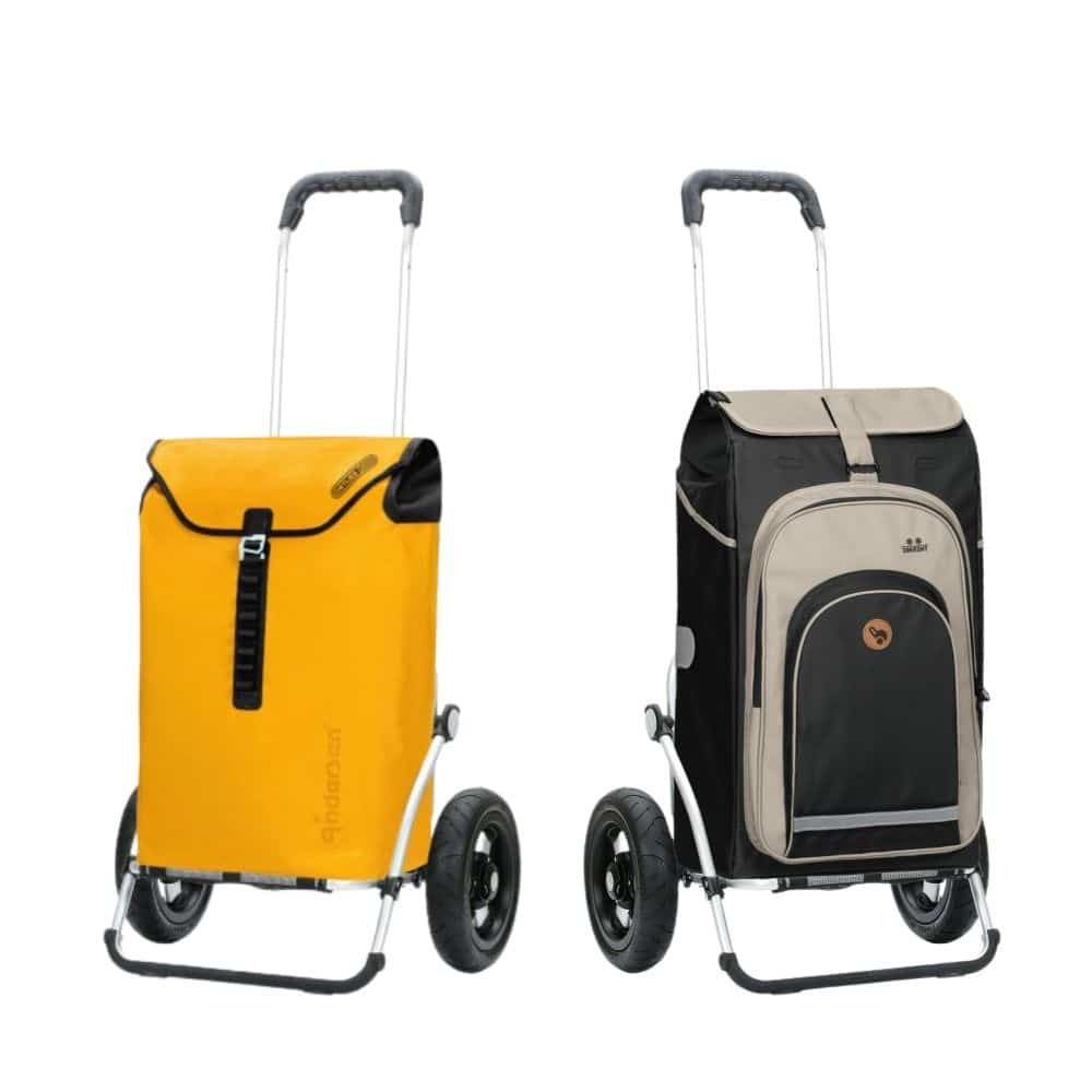 Ostoskärry ilmatäyterenkaat 25 cm Andersen Royal Shopper