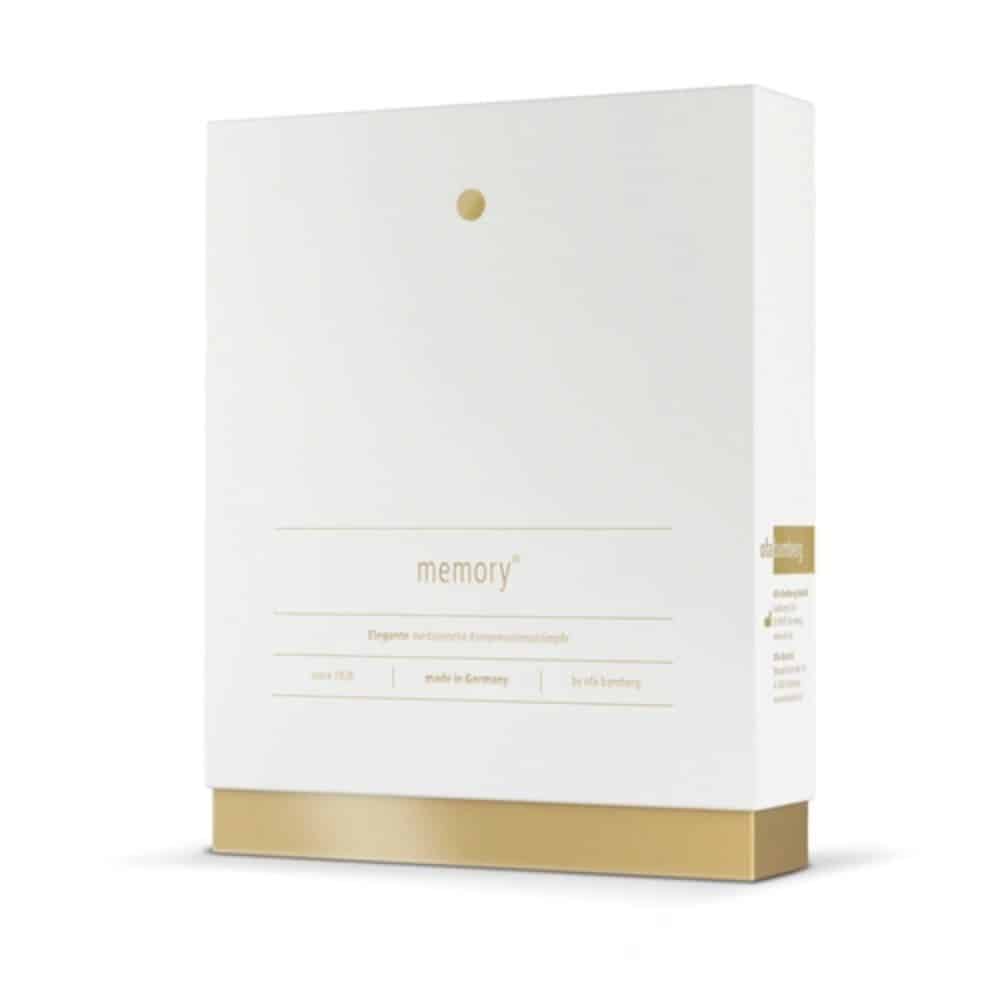 Hoitosukat Memory tuotepakkaus