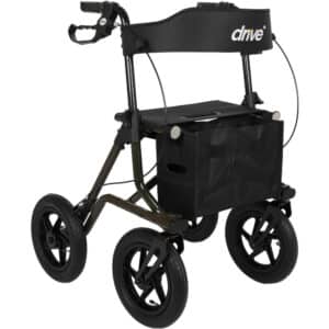 Rollaattori Torro Outdoor isopyoräinen ulkokayttöön sopiva rollaattori.