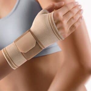 Rannetuki peukaloaukolla sis. StabiloBand beige Bort